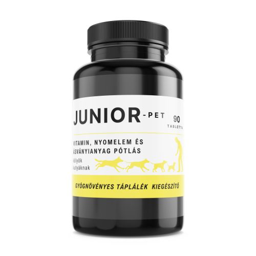 Junior-Pet immunerősítő tabletta kölyökkutyának 90db